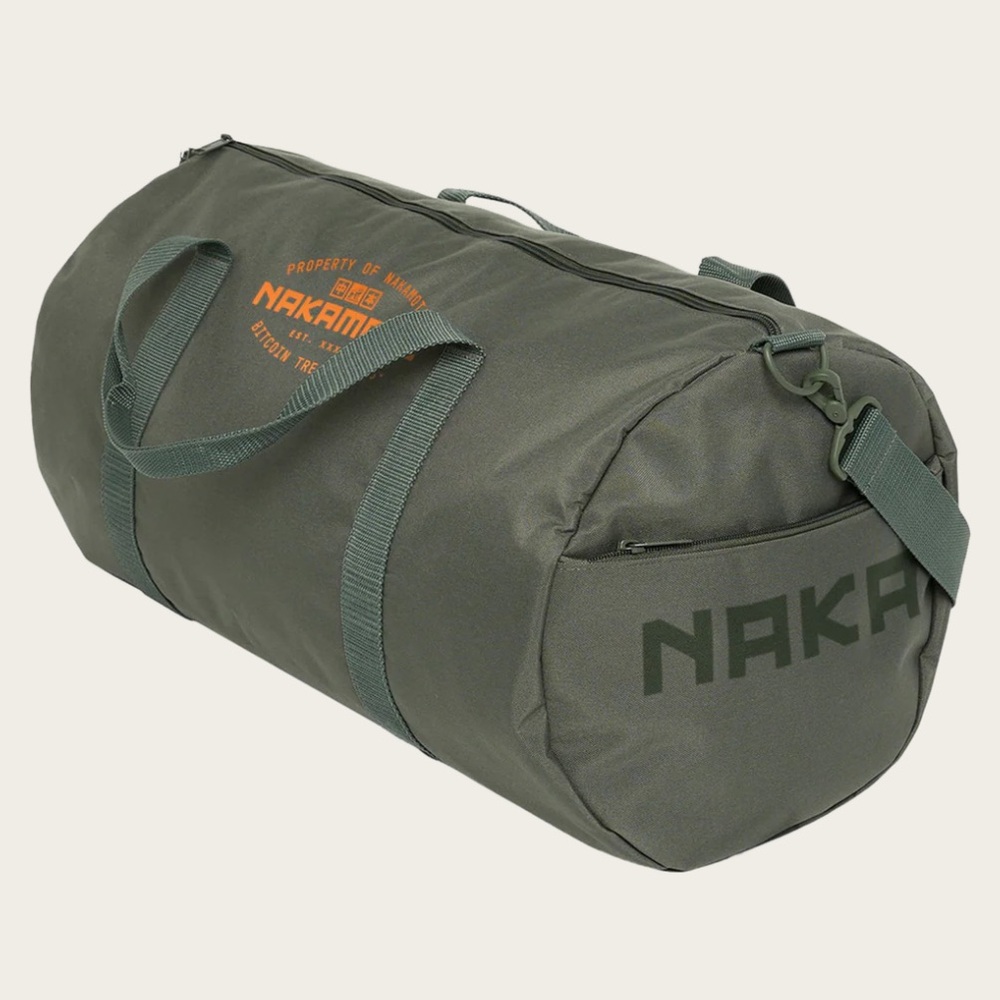 NWT Satoshi Nakamoto Bitcoin Duffel Bag – Limited Edition – OS - Picture 2 of 10